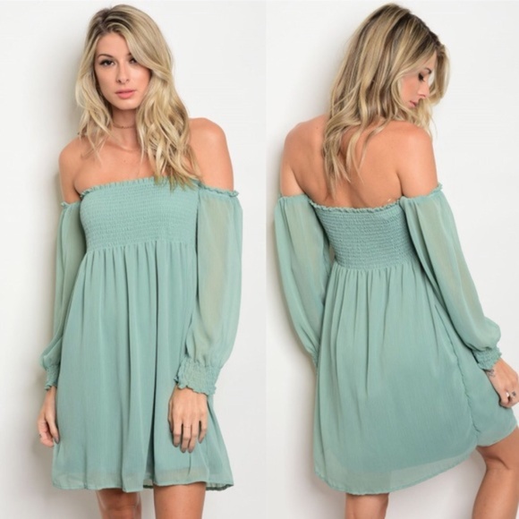 Dresses & Skirts - Off Shoulder Dress